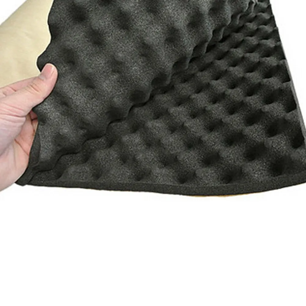 2cm Car Sound Deadener Noise Insulation Acoustic Dampening Foam Subwoofer Mat Subwoofer Mat Car Soundproof Cotton Insulation