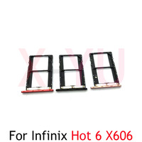 For Infinix Hot 6 6X 7 8 Pro Lite Zero 4 X555 X602 X606 X623 X625 X650 Sim Card Tray Reader Holder SD Slot Adapter