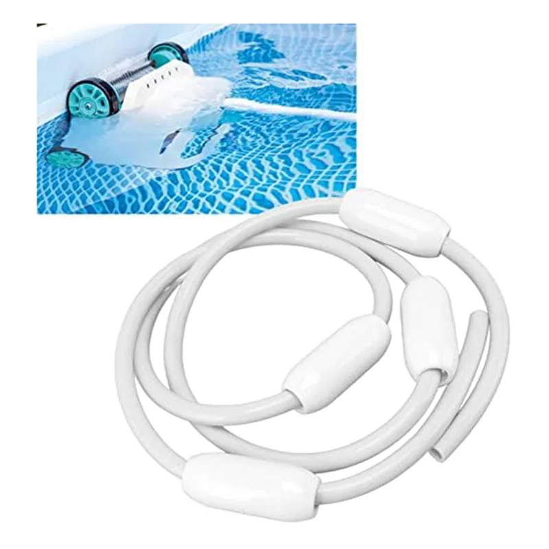 Pool Er Feed Hose Replacement, Resuable Durable Thick for Polaris D45 Pool Er Feed Hose with 4 D10 Floats for 280 380