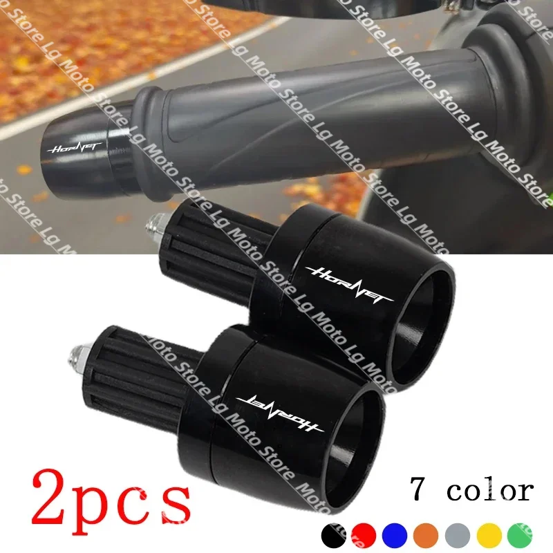 

Motorcycle Handlebar Grips Handle Bar Cap End Plug For Honda Hornet 600 900 CB600F 1998-2014 CB750 2022-2025 Hornet900 Hornet600