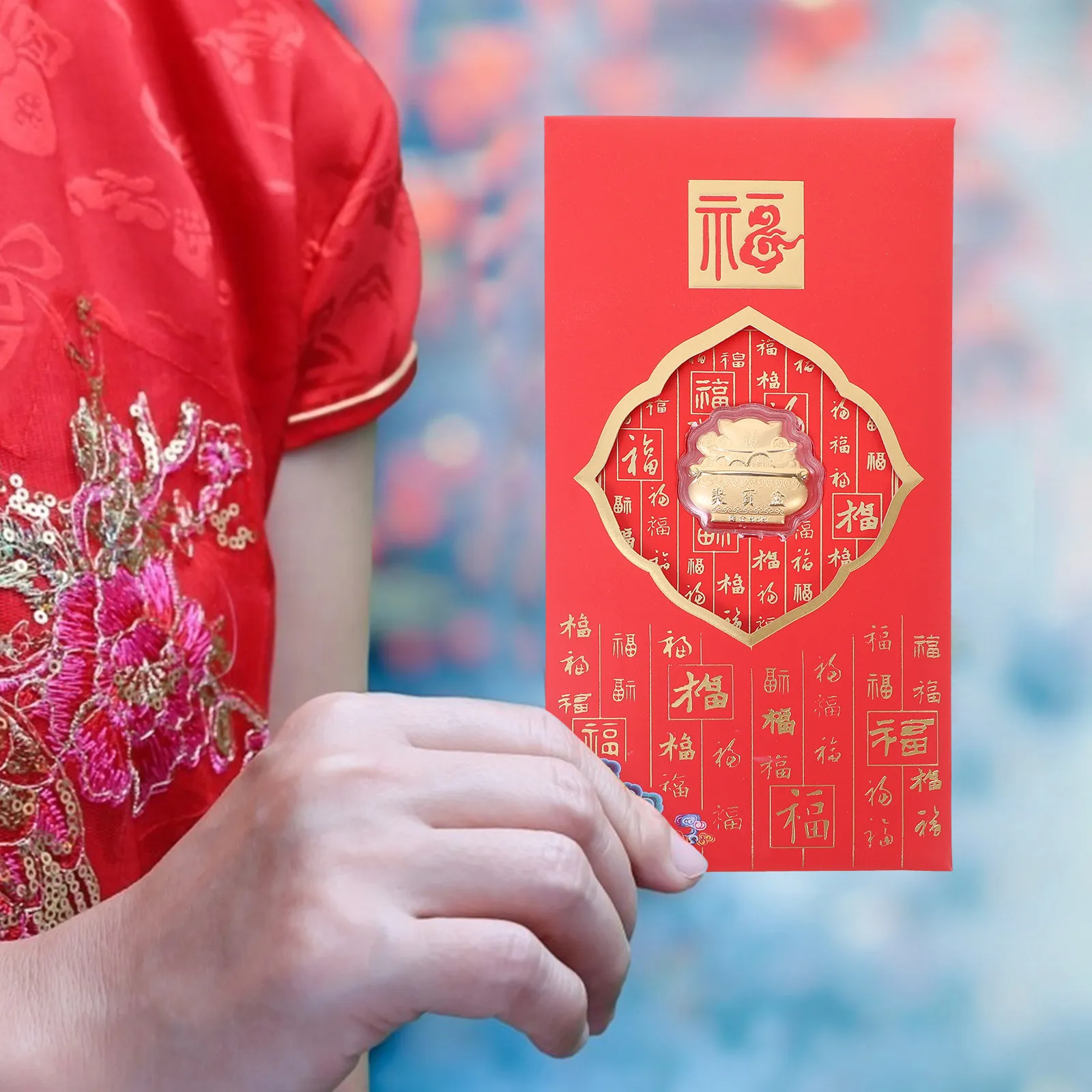 2Pcs Red Envelope Chinese Style New Year Rabbit Year Money Gift Envelope Spring Festival Lucky Red Packet Mini Gift Bags