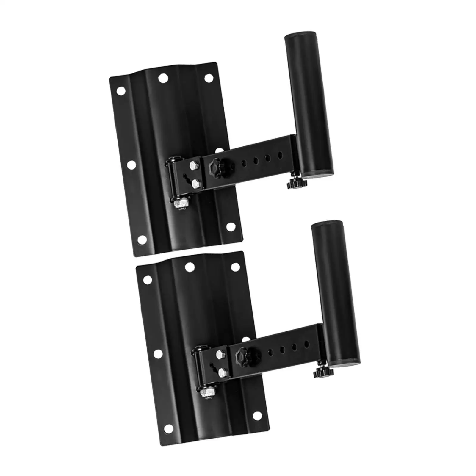 2x Speaker Wall Ceiling Mount Brackets Professional Rotatable Heavy Duty Adjustable Wall Mount Holder for Studio Monitor Office