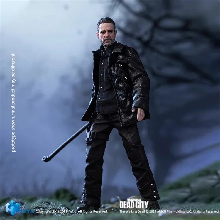 In Stock Original  HIYA 1/12 Action Figure Exquisite Super Series The Walking Dead Dead City Negan Action Figure Model Toy Gifts