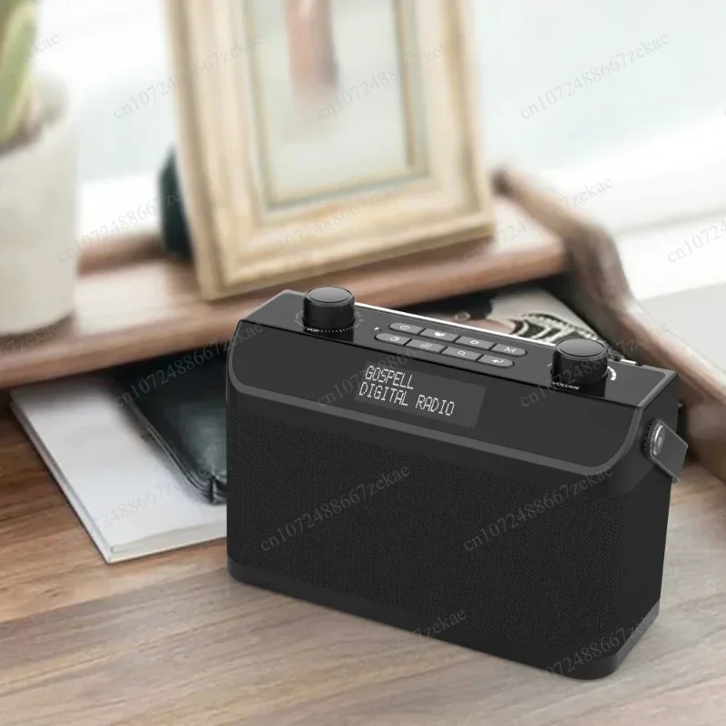 DRM/AM/FM Bluetooth Radio with USB/SD Player,Gospell GR-228BP Portable Digital Radio Receiver,