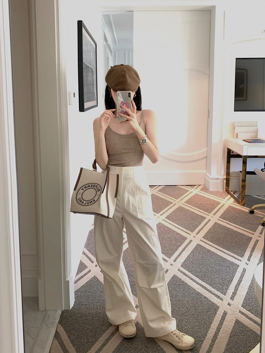 

Удобный однотонный жилет для женщин, новая модная нижняя одежда, красивый бюстгальтер-топ с бретелями и вкладышами для груди, слитный комплект нижнего белья, размер S...