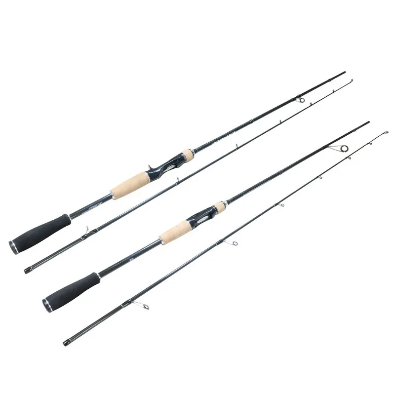 

Lure Fishing Rod Fast M Tip 2 Cection Carbon Ultra Light Ultra Hard Casting Spinning Universal Distance Throwing Rod 1.98m 2.1m