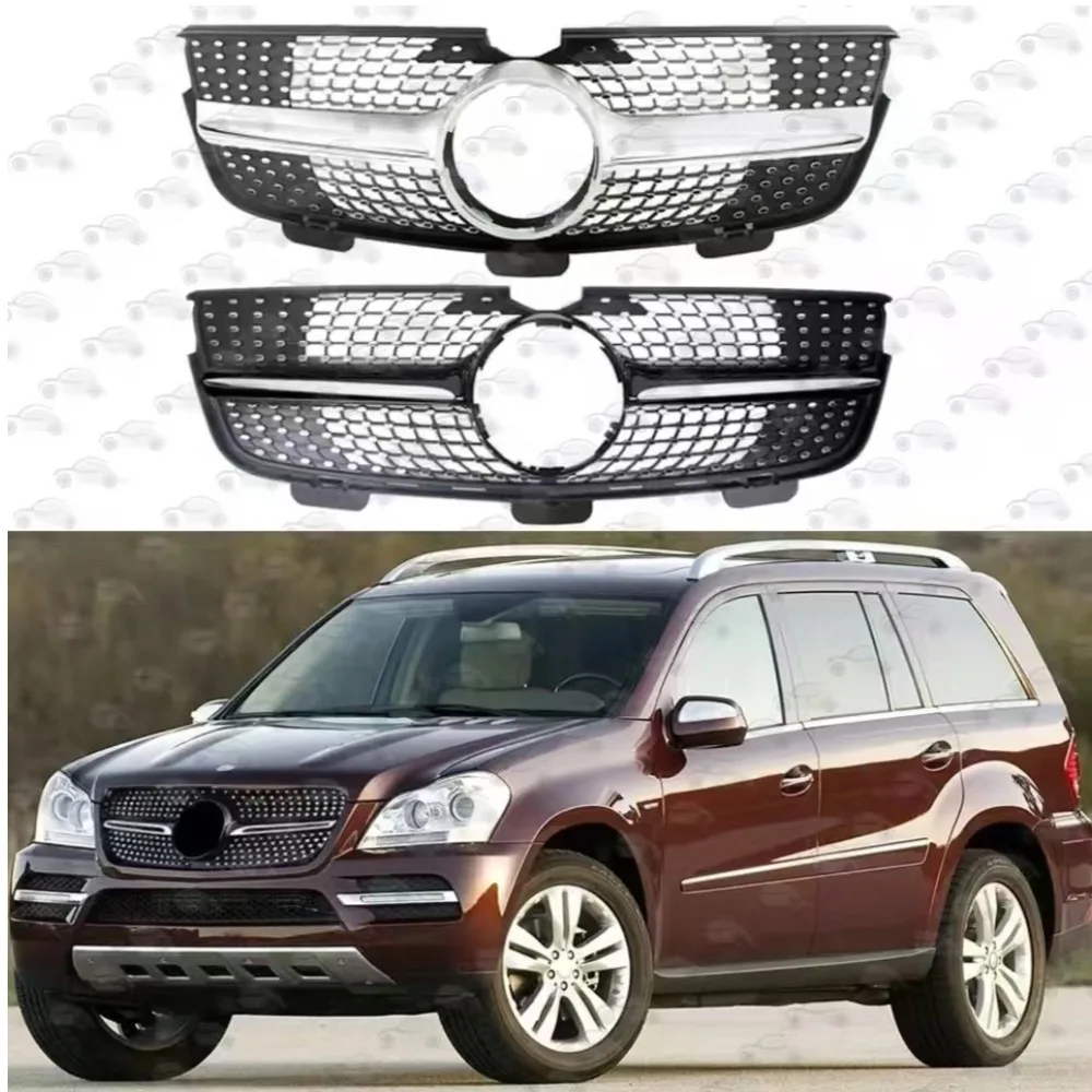 For Mercedes Benz GL Class X164 2010-2012 GL320 GL350 GL450 GL550 GL500 Tuning AccessoryF ront Radiator Grille Bumper Grill Grid