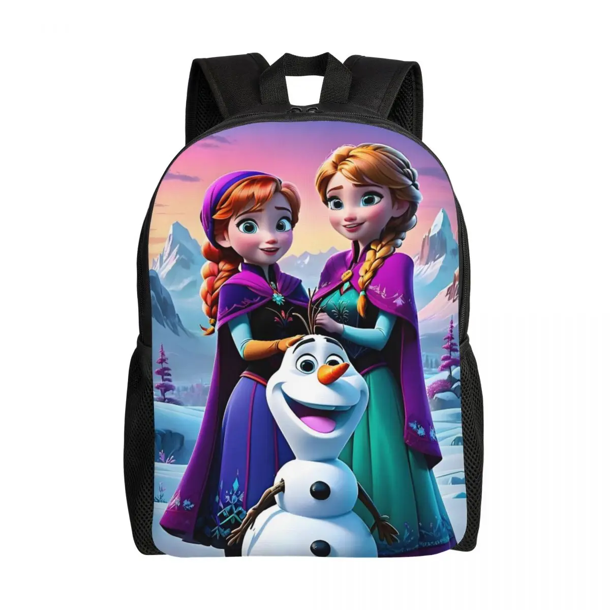 

Рюкзак Elsa Fantasia на заказ для женщин и мужчин, школьный рюкзак, подходит для 15-дюймового ноутбука, сумки с волшебными сумками для воспоминаний