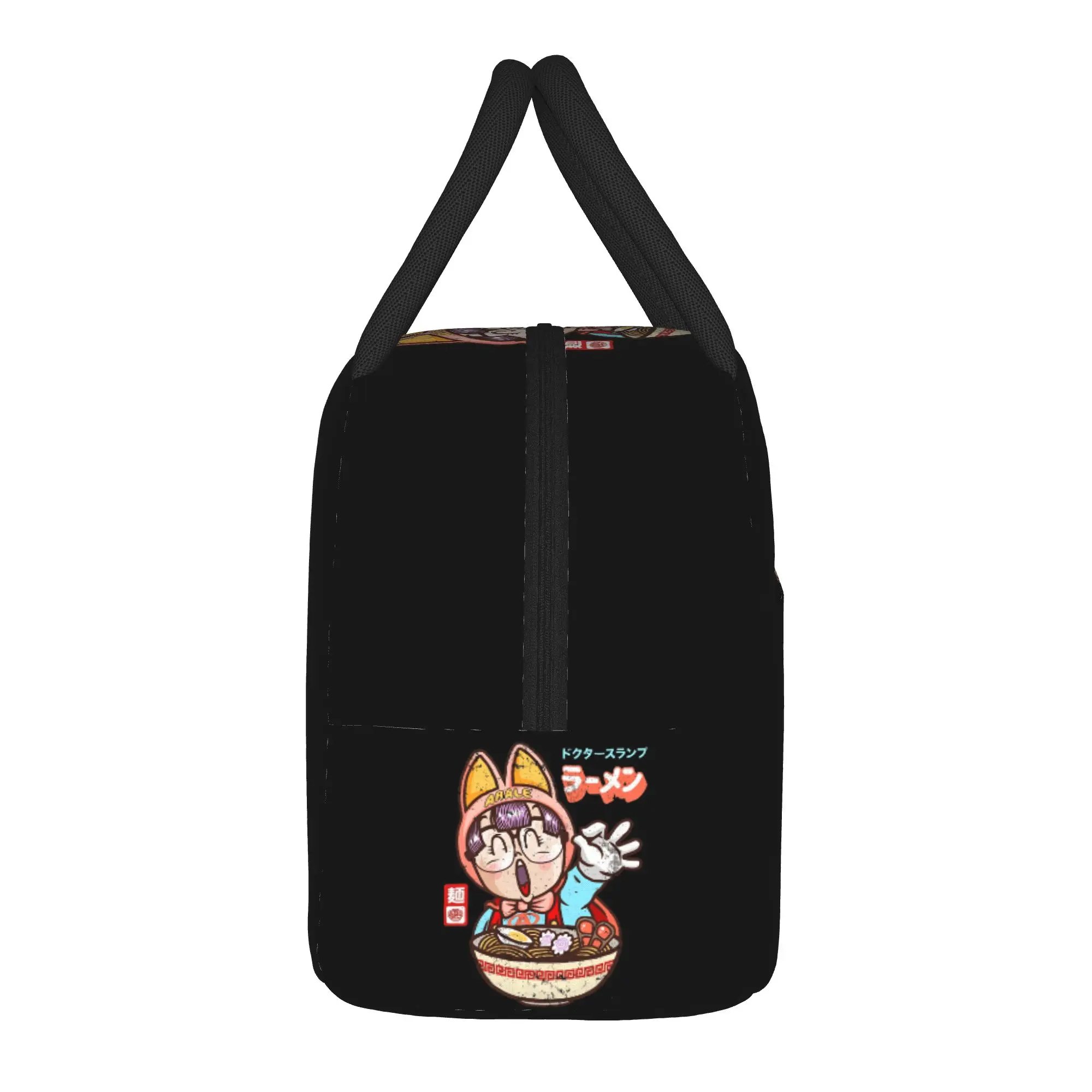 Arale Lunch Bag noodle ramen Picnic Lunch Box For Child Casual Custom Tote Food Bags Oxford Portable Cooler Bag