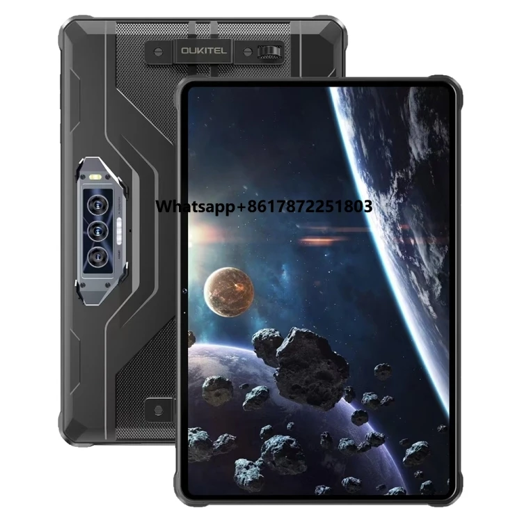 Wholesale OUKITEL RT8 4G Dual SIM 20000mAh Rugged Tablet 6GB+256GB 11 inch Android 13 Support Kids Gaming Tablet PC