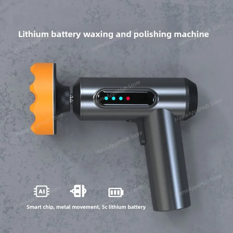 Car Polisher Handheld Wireless Polisher Car Polishing Waxing Machine Power Tool for Car Body Cleanig Waxing Repair Machine