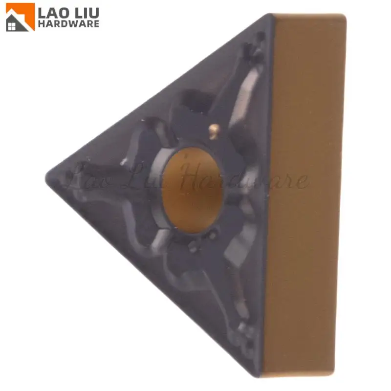 Anti-Kollaps- und verschleißfester zweifarbiger Schlitzschneideinsatz NMG160404-DZ SP3200 Stahldreheinsatz