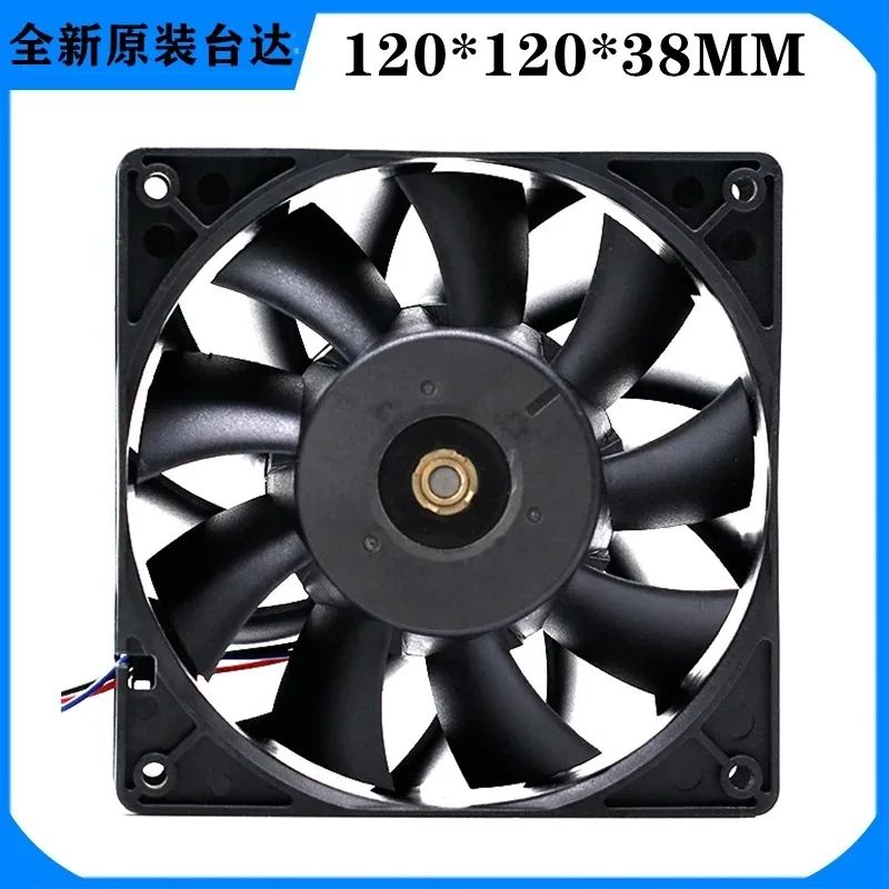 24V 1.50A 12cm 12038 High Volume Inverter Cooling Fan Gale Volume Violent Cooling Fan Powerful Industrial Axial Fan for Electron