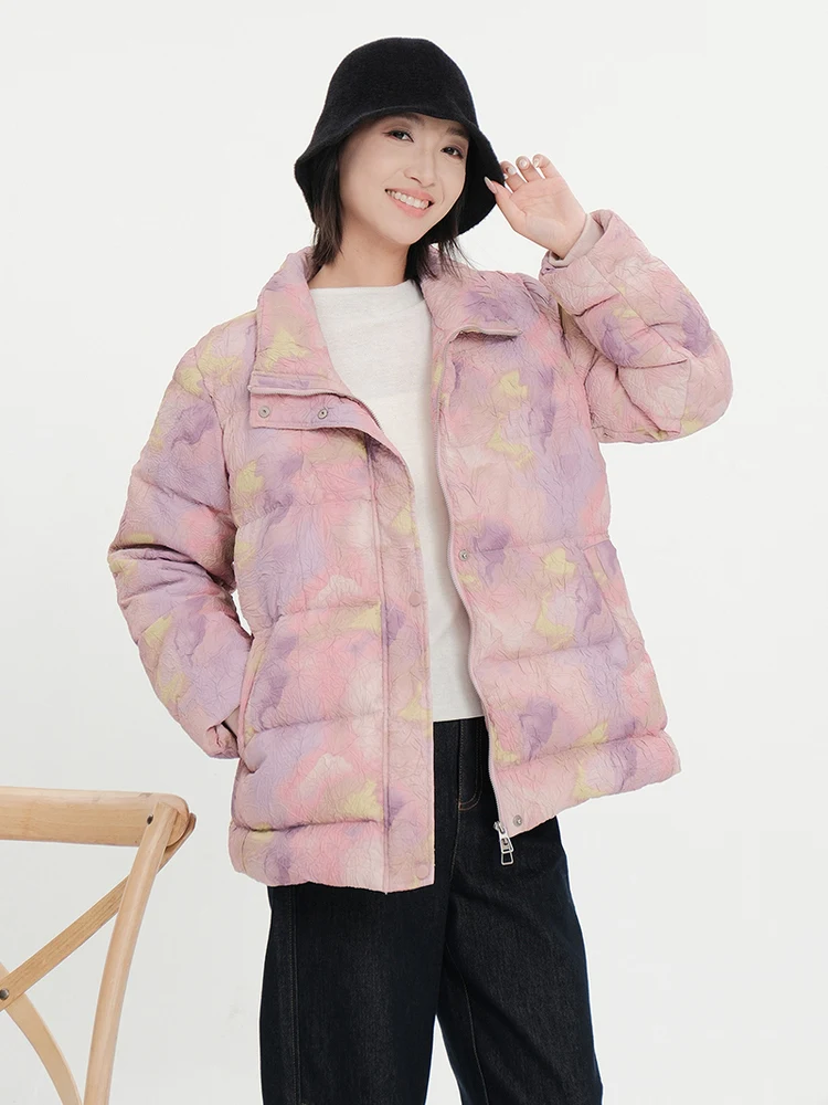 

Bukhara Original Women's ort down Jaet Zipper Warm Casual Loose Fit Winter New Arrival Faion Ladies' Clothing