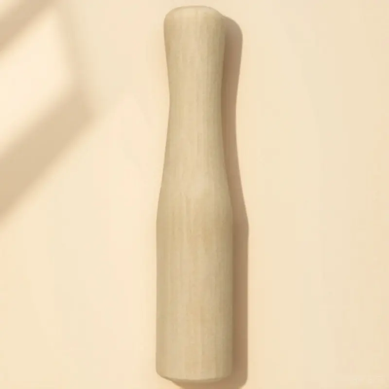 

Natural Solid Wood Muddler Long Handle Ergonomic Pestle Food Grinding Rod for Purees Sauces Mojito Cocktail Tool