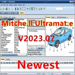 2025 Newtest Car 2023 MITCHell ULTRAMATE 7 COMPLETE ADVANCED ESTIMATING SYSTEM+Patch for never expire+Can installed indefinitely