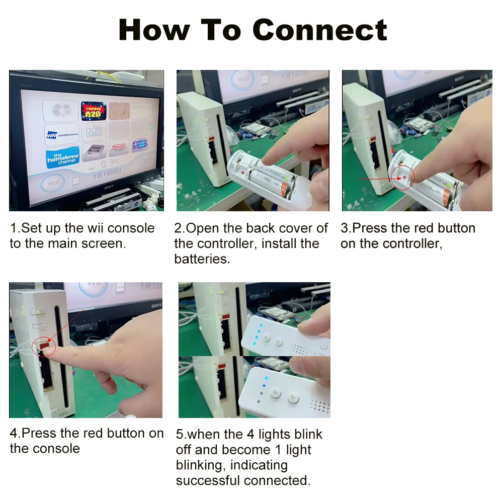 وحدة تحكم عن بعد اختيارية Motion Plus لجهاز التحكم عن بعد Wii مع وحدة تحكم Nunchuck للتحكم في ألعاب Nintendo Wii