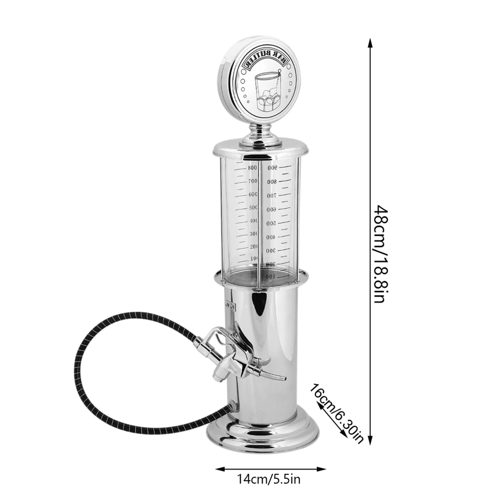 حاوية نبيذ بمسدس واحد ، مشروبات ، خمور ، كحول ، بيرة ، ملحقات بار ، أداة بار ، 1000cc