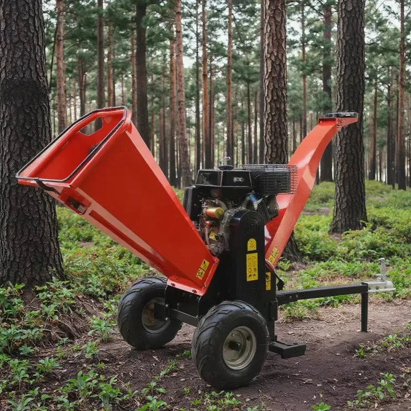 Branch Shredder, Branch Wood Crusher, Fruit Tree Shredder