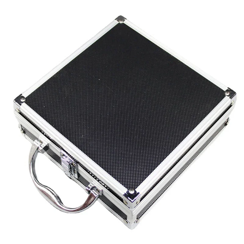 A96I-Aluminum Alloy Toolbox Accessories Storage Box Practical Aluminum Suitcase Small Toolbox Storage Box Easy To Use Easy To St