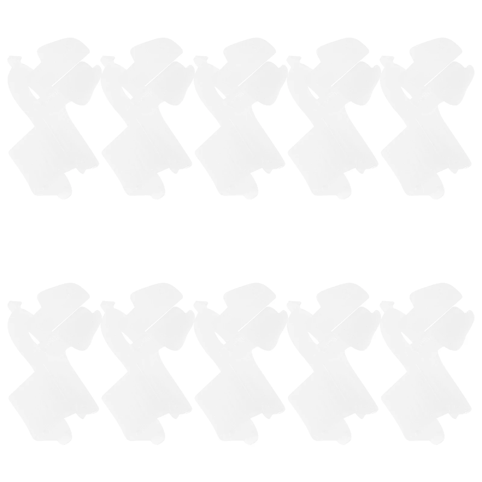 

10pcs Plastic Car Door Clips Sturdy Anti-Slip Secure Easy Installation Replacement Vehicle Parts Door Handle Rod