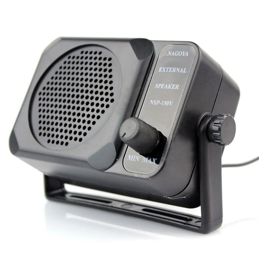 CB Radio Mini Altavoz Externo -150V Ham para HF VHF UHF