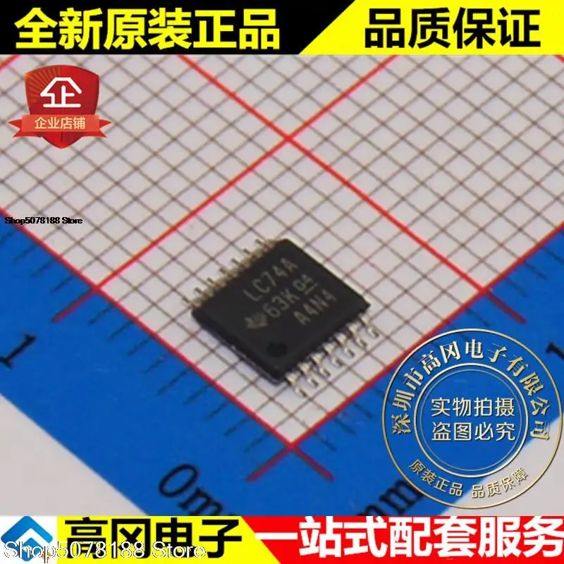 

10 шт. SN74LVC74APWR LC74A TSSOP14 TI