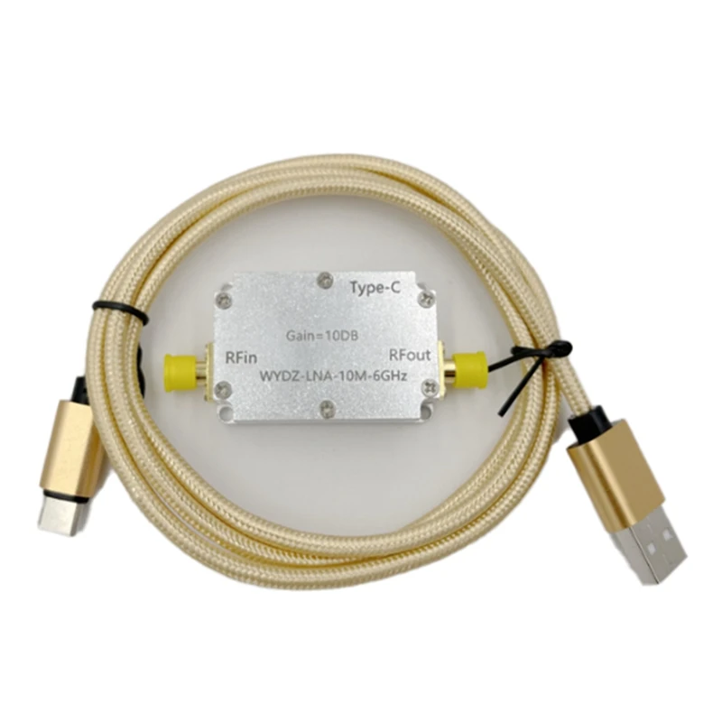 

10M-6Ghz Low Noise Amplifier Gain High Flatness LNA RF Signal Driving Receiver Front End For Radio FM Radio