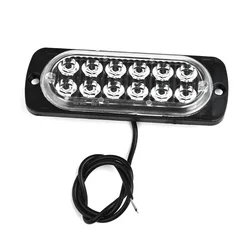 Car Fog Lights Day Driving Running Light Truck Warn Safety Urgent Always Bright Light Lamp DC 12V 36W White 12 LED