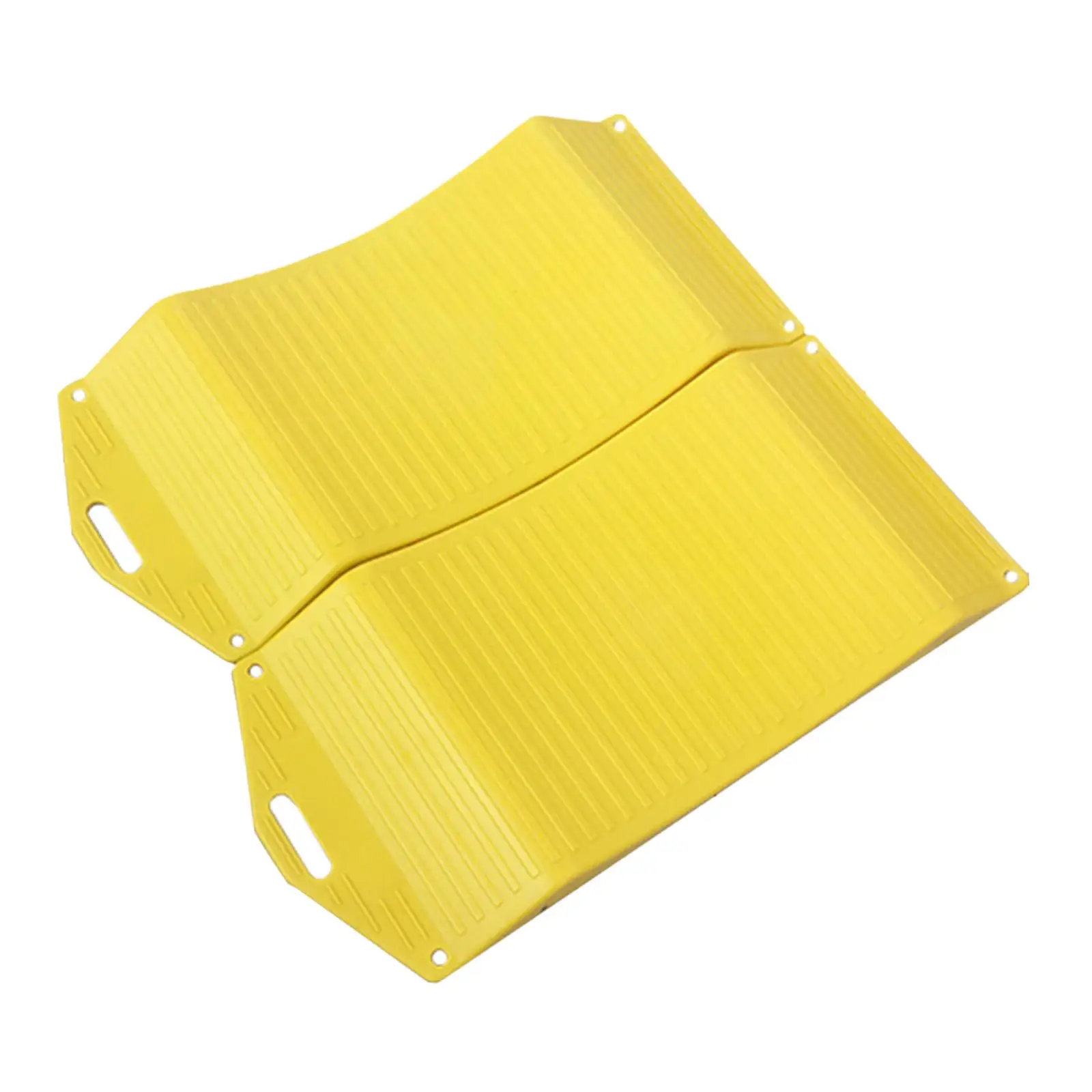 

2 Pieces Tire Saver Ramps Easy Installation High Performance Auto Accessories Highly Visible Flat Spot Flat Tire Prevention