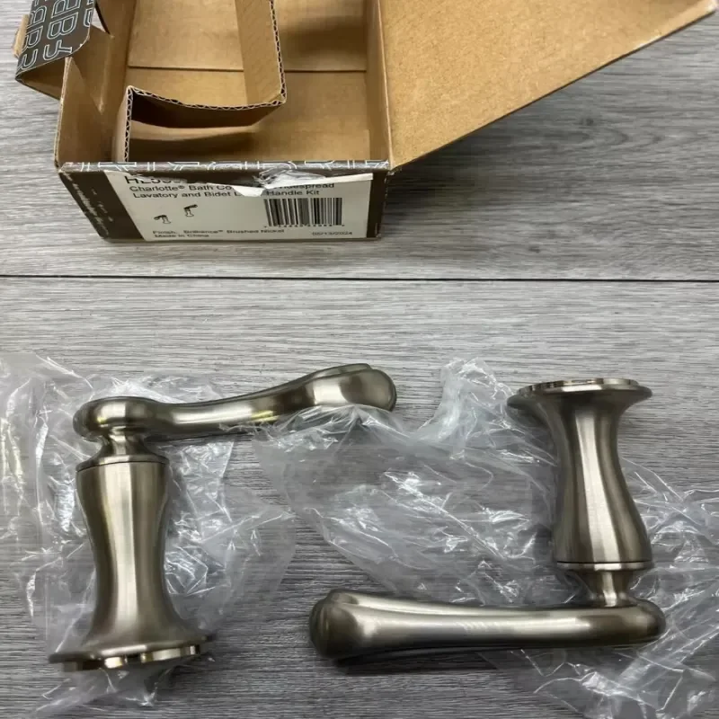

Brand New Ready Stock Brand New HL5385BN Widespread Bathroom Handle Kit (Pair) for Plc