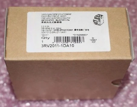 

Brand New 1PCS 3RV2011-1DA10 Rotary Electric Circuit Breaker is in stock with Expedited shipping