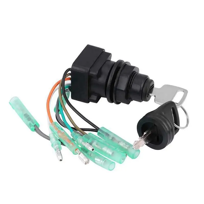 ABPA-Boat Ignition Key Switch Assy for Outboard 8-225HP (2-Str) 15-140HP (4-Str) 37110-99E02 for Ignition System