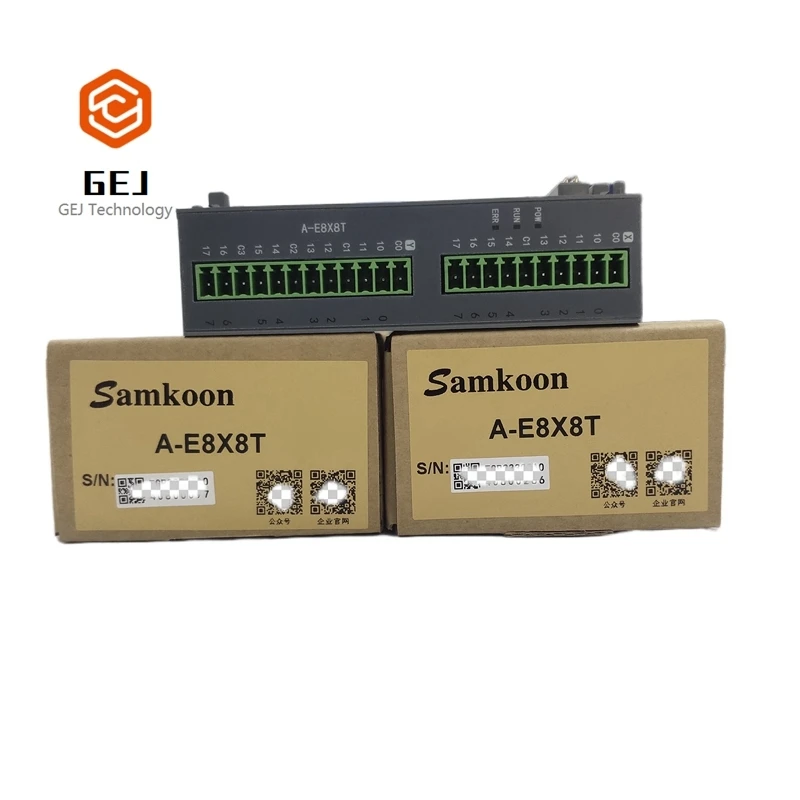 Samkoon A-E8X8R A-E8X8T Mini PLC Módulo Digital Módulo Principal PLC