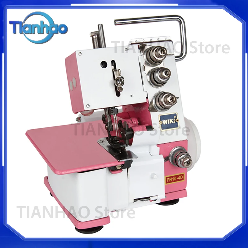 HOT Sale FN10-4D Overlock Sewing Machine with Built-in Motor Complete Set for Home Use Apparel Machinery for