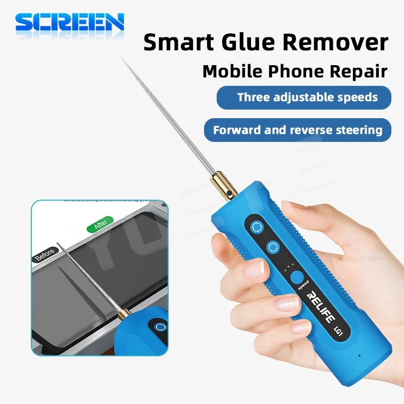 

RELIFE LG1 smart Glue Remover High Concentricity for OCA Glue Remover/screen Separation Glue Removal Repair Tool