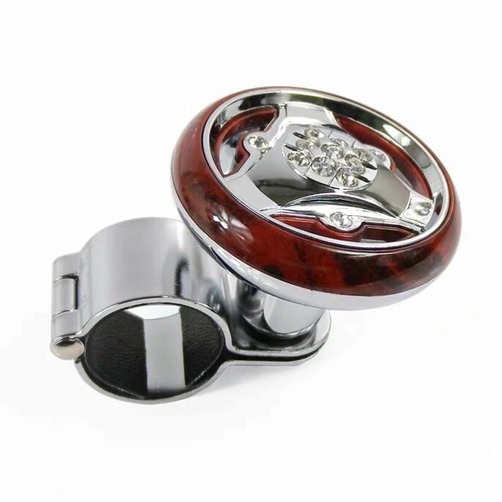 Creative Car Steering Wheel Knob Ball For Truck Steering Wheel Aid Power Handle Assister Spinner Knob Ball Stainless steel