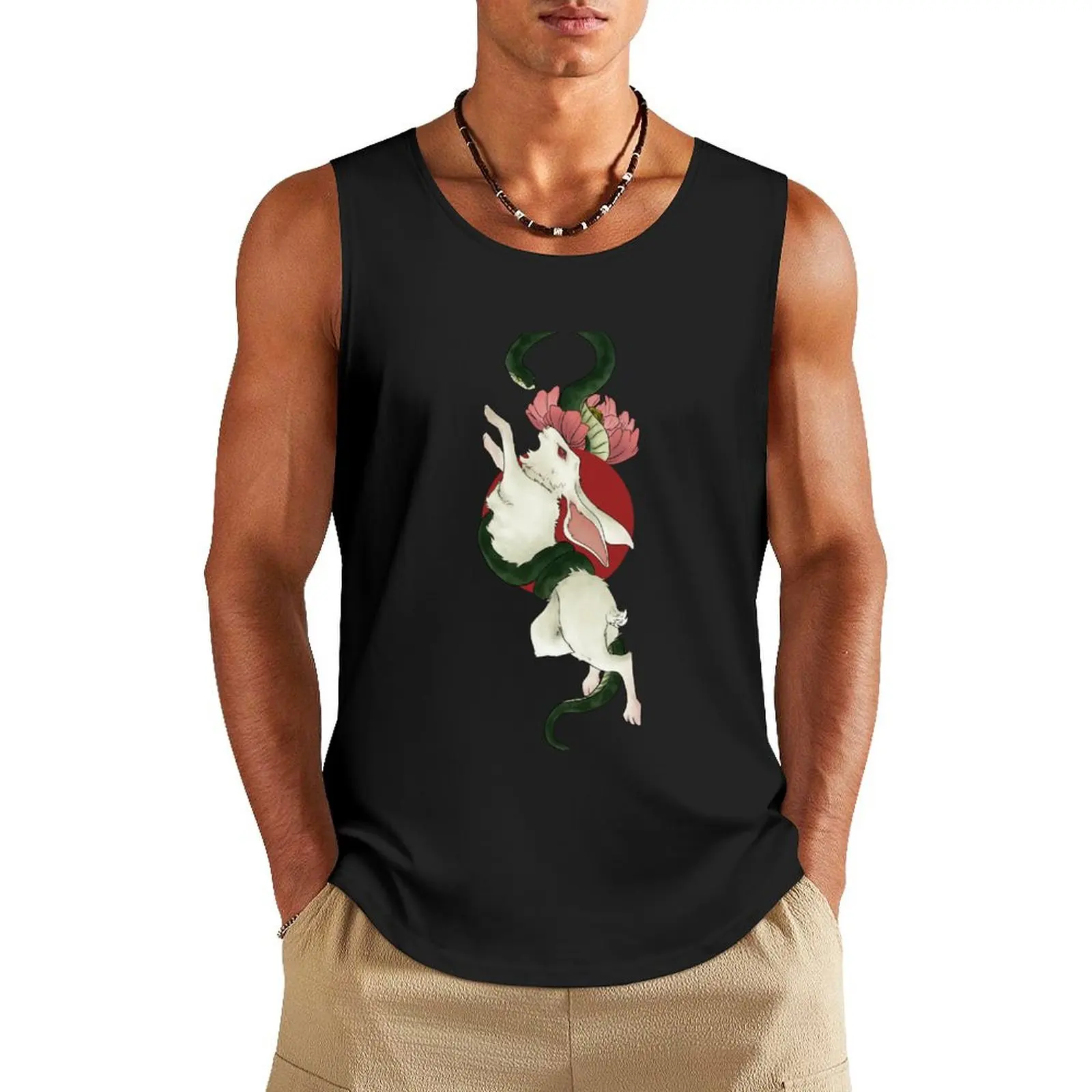 

The Struggle Tank Top Short sleeve sleeveless vest men summer clothes man 2025