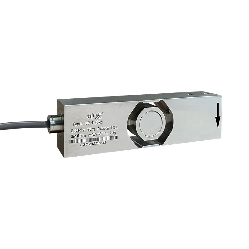 LBH 17-4  20kg High Precision  Stainless Steel Flushable Load Cell Single-Point Pressure Sensor