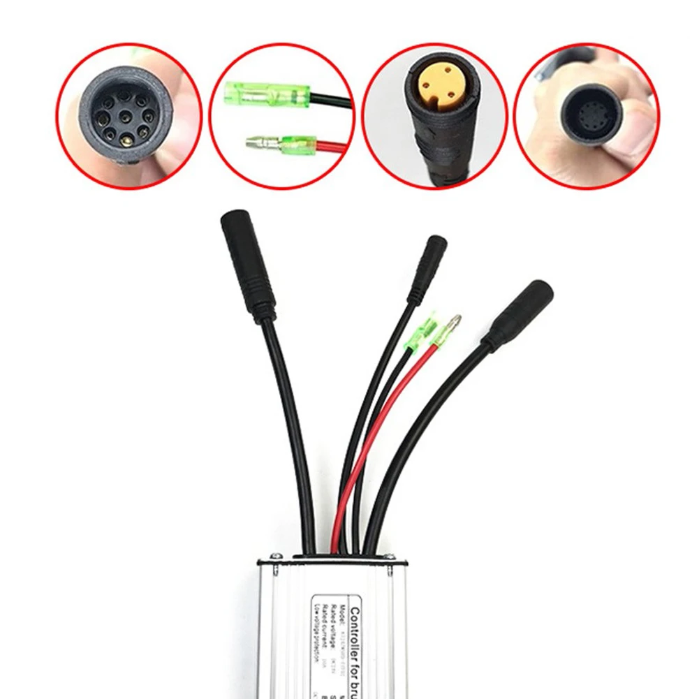 Cycling Controller 6 Tubes Electric Bicycle Waterproof Connector For KT Series KT-20A Sine Wave Motors Square Wave Controller