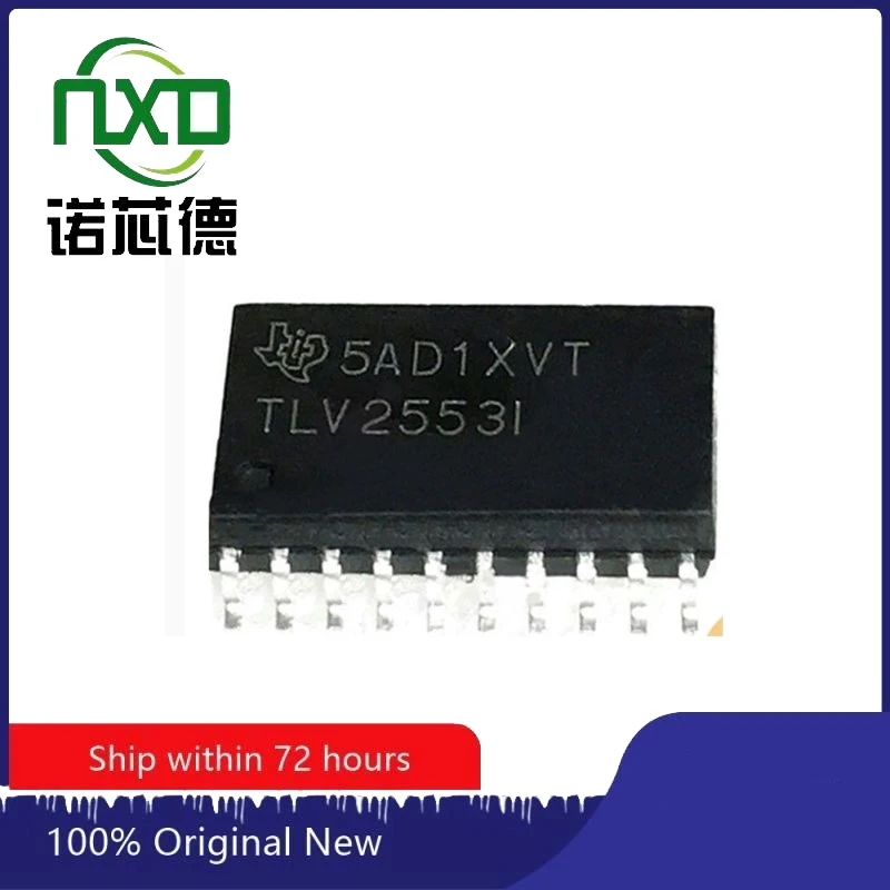 Free shipping  5PCS/LOT  TLV2553IDWR TLV2553I TSSIO20 Digital to analog conversion chip Brand new original