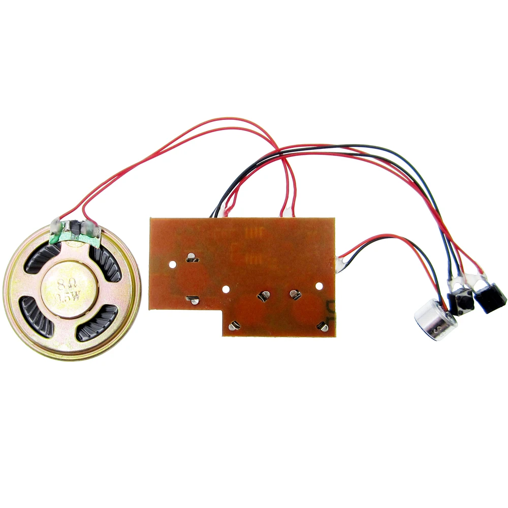 10 مجموعة YSJ-R3 30s 30sec مسجل صوتي رقاقة وحدة تسجيل الصوت الحديث الموسيقى الصوت للتسجيل بطاقة المعايدة مع طقم بطارية