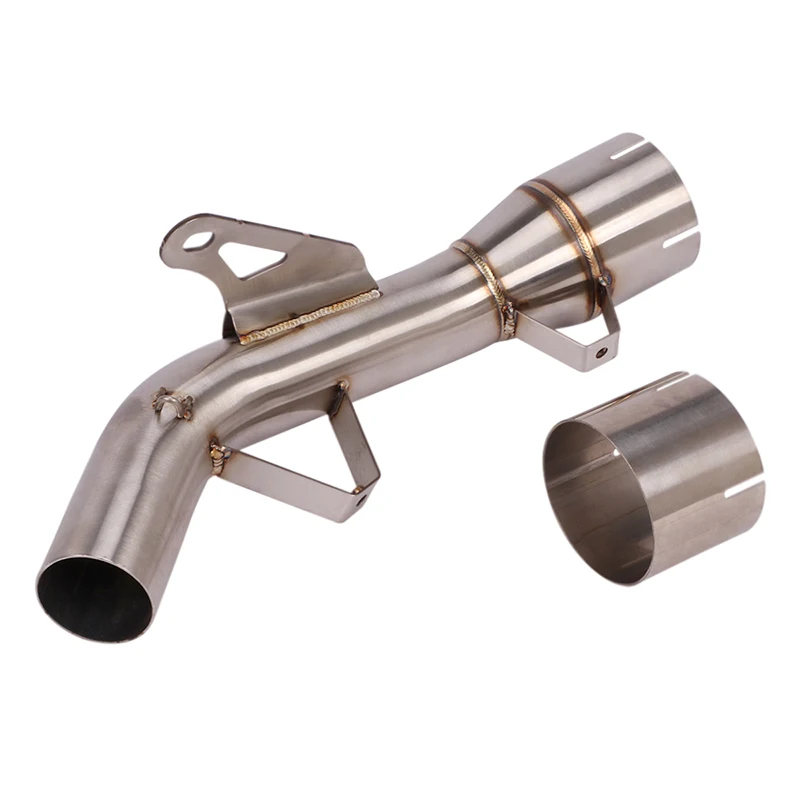 Slip On For Kawasaki Z900 Z900SE 2017 2018 2019 2020 2021 Motorcycle Joint Pipe Interface Original Exhaust Muffler Middle Link