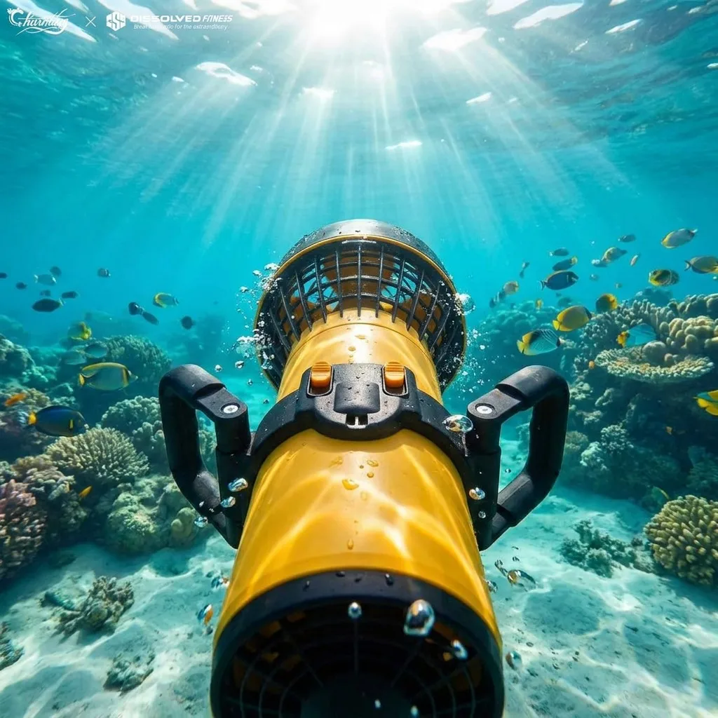 500W&300W Electric Underwater Sea Scooter for Diving Snorkeling High-Speed Motor with 300W Power Diving Snorkeling Motor Scooter