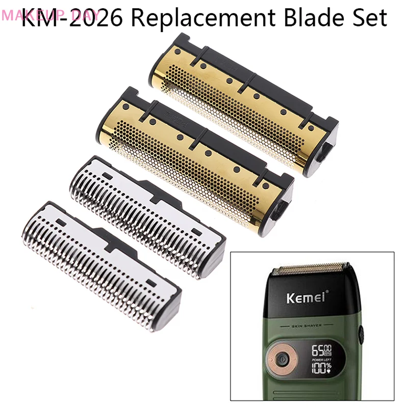 

Replacement Blade Set For Km-2026 Hair Trimmer Clipper Barber Cutting Head