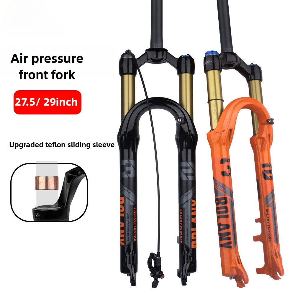

Mountain Bike Air Suspension Fork 27.5/29 Inch, Magnesium Alloy Shock Absorber Replacement Part