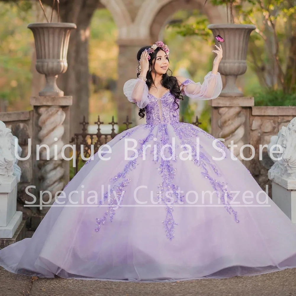   Quinceanera فستان الكرة ثوب قبالة الكتف زين الخامس الرقبة الظهر الدانتيل متابعة ذيل المحكمة فساتين عيد ميلاد المرأة ل L