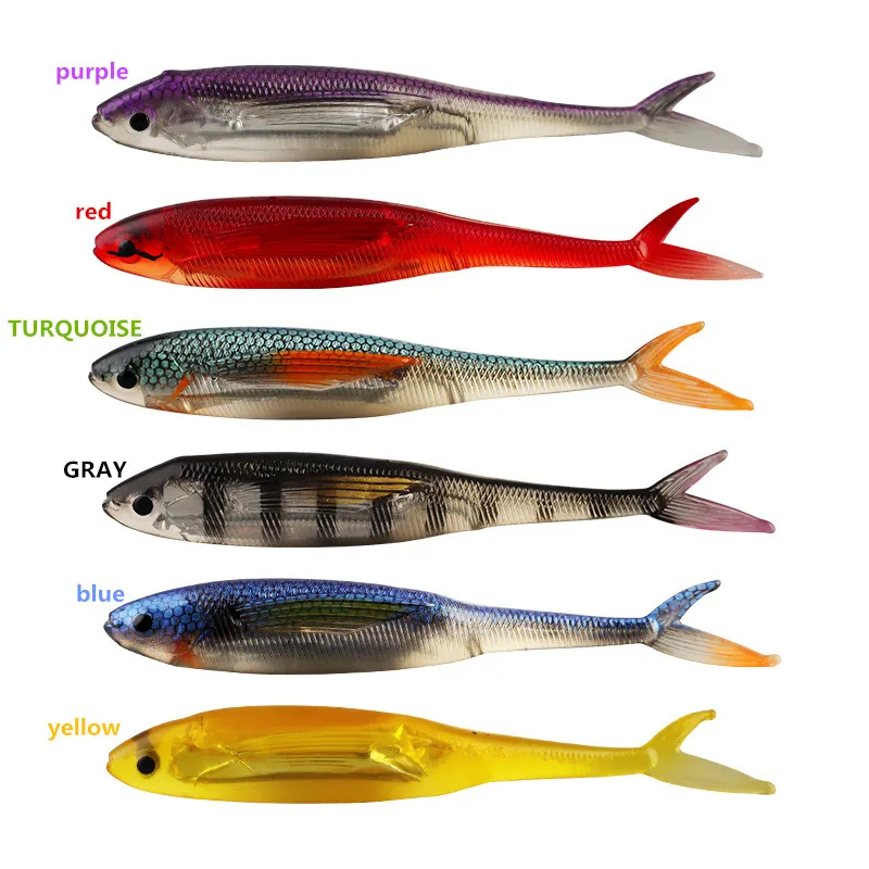 6-color fork tail fish bait road sub bait 12cm/9g simulation fish bait fishing bait sea fishing hook accessories tool outdoor