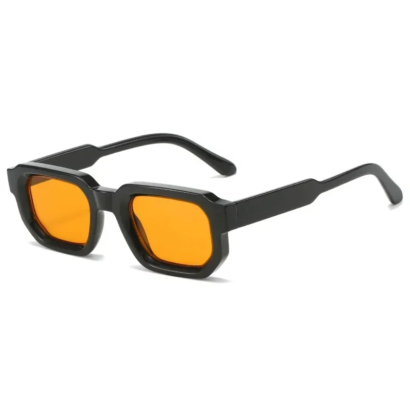 JNPCXI Mode Blau Quadrat Sonnenbrille Für Frauen Männer Retro Luxus Designer Klare Linse Sonnenbrille Shades UV400 Brillen