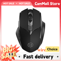 Bluetooth Compatible Mouse Rechargeable 2.4G INPHIC PM6 Wireless Mouse Office Mute PC Laptop Smartphone Universal for gaming